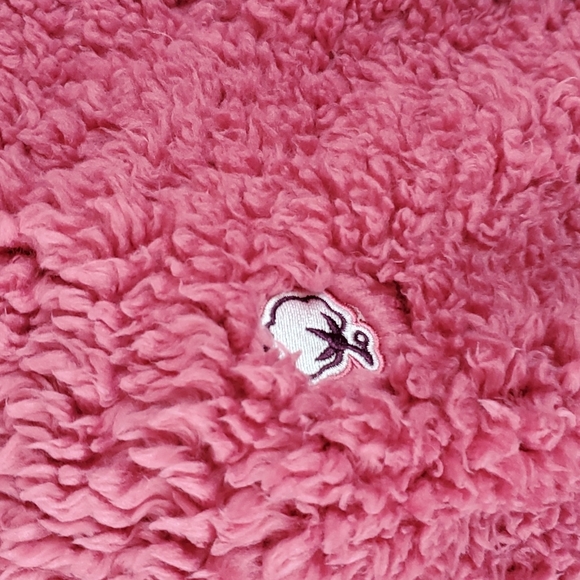 Southern Shirt 1/2 zipper pink Teddy bear sweater size M - Picture 4 of 7